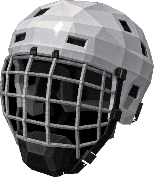 Helmet with Facemask